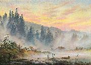 Caspar David Friedrich The morning oil painting
